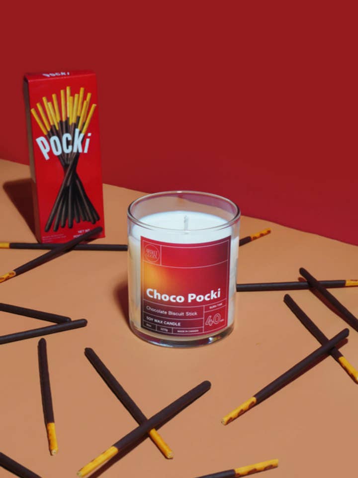 Choco Pocki Soy Wax Blend Candle for wholesale by ArtketGoods