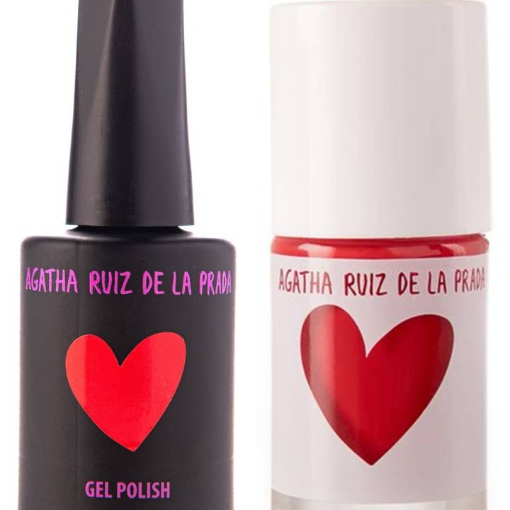 Agatha Ruiz de la Prada Nail Polish & Gel DUO - Orange Red for wholesale by NAILITE