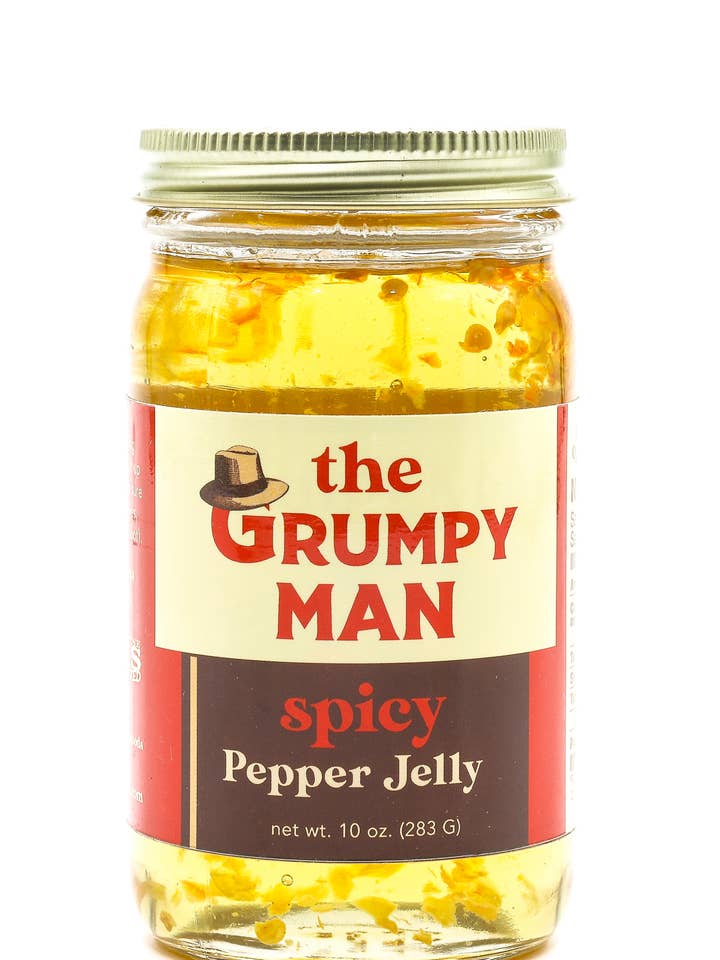 Spicy Pepper Jelly for wholesale by Grumpy Man Foods