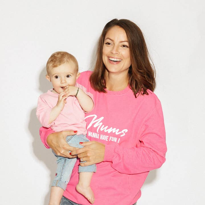 Sweat 'Mums just wanna have fun' pour la vente par Milk Away srl
