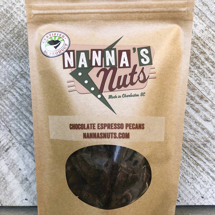 Nanna's Nuts - Wholesale Chocolate Covered Sweets - Chocolate Espresso Pecans0
