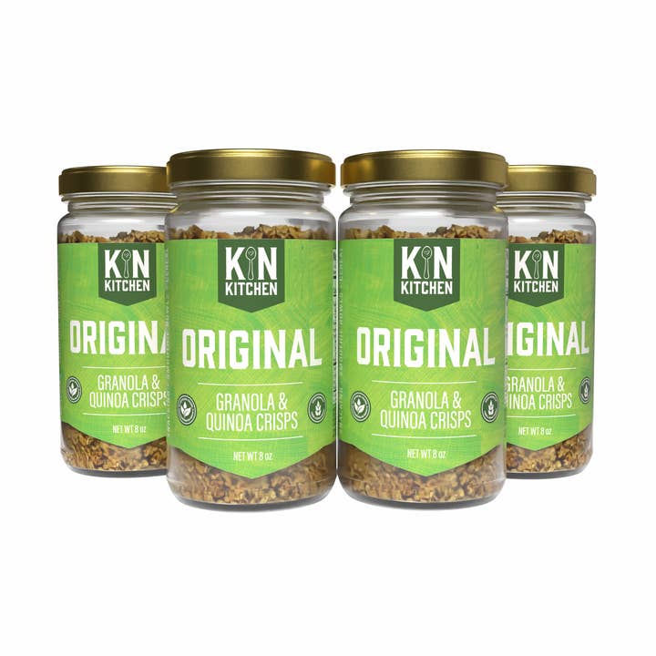 Original Granola & Quinoa Crisps (4PK) for wholesale by Kin Kitchen Foods