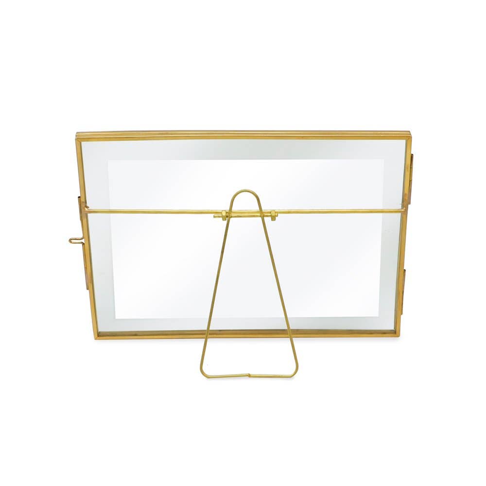 Isaac Jacobs International - Wholesale Picture Frame - Isaac Jacobs Metal Floating Picture Frame w/ Locket Closure45