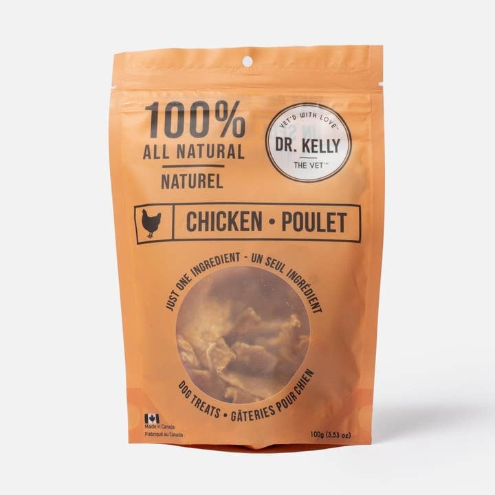 Dr. Kelly The Vet 100% Natural Dog Treats - Chicken for wholesale by Silver Paw
