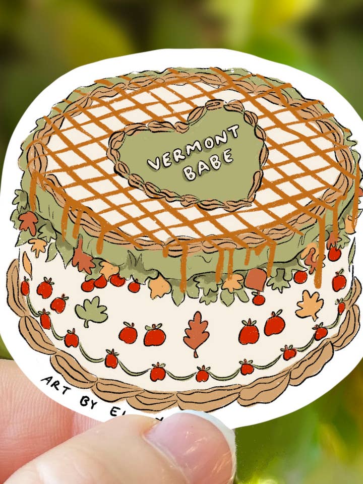 Vermont State Cake for wholesale by Art By Elowyn