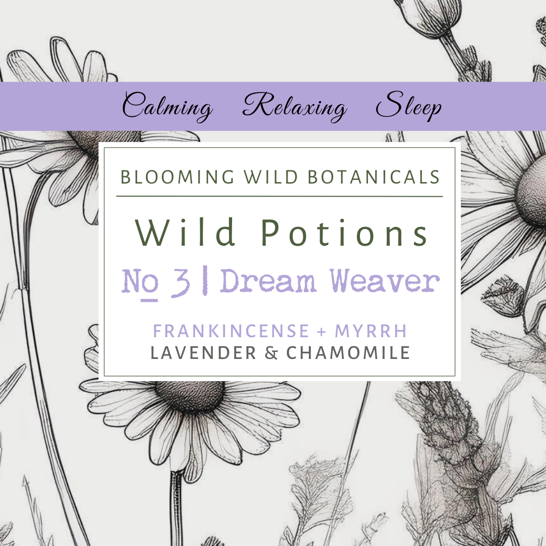 Blooming Wild Botanicals - Vente Lotions/huiles d'aromathérapie - Potion d'aromathérapie Dream Weaver n° 34