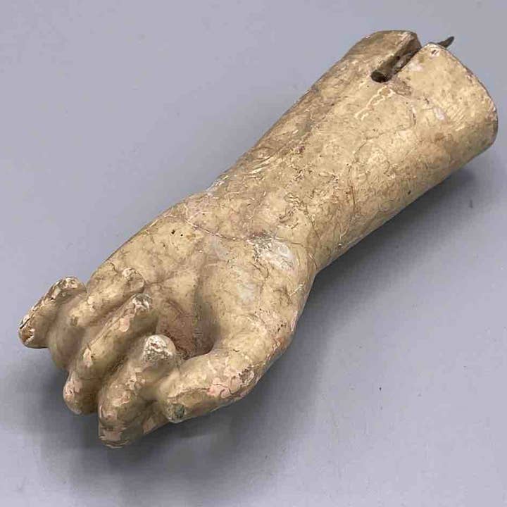 The Niger Bend - Wholesale Decorative Figurine - Antique Vietnamese Saint Figure Hand - 5"1