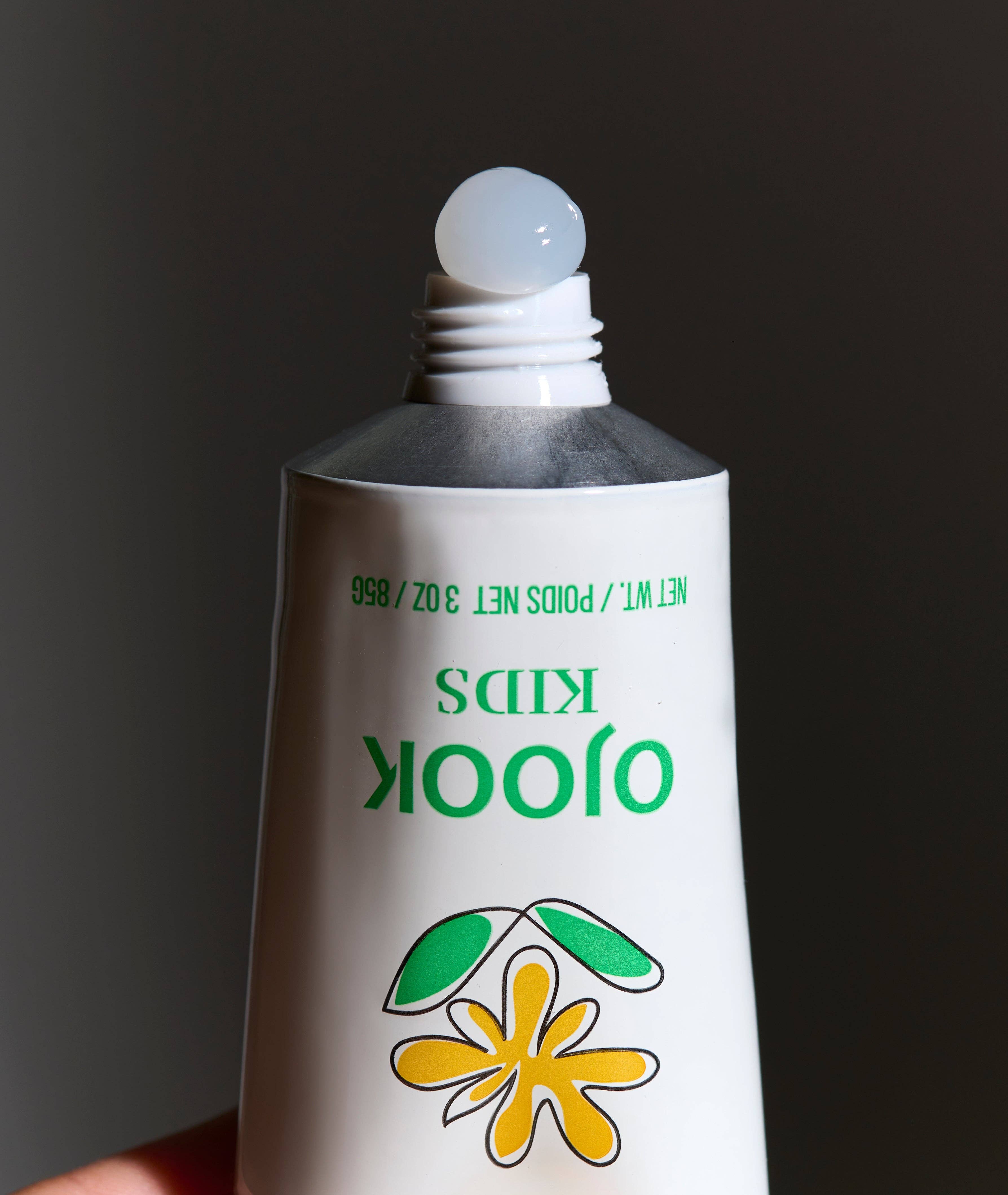 OJOOK - Wholesale Toothpaste - Kids Bamboo Salt Toothpaste with nHA - Pure Dew (2 sizes)4