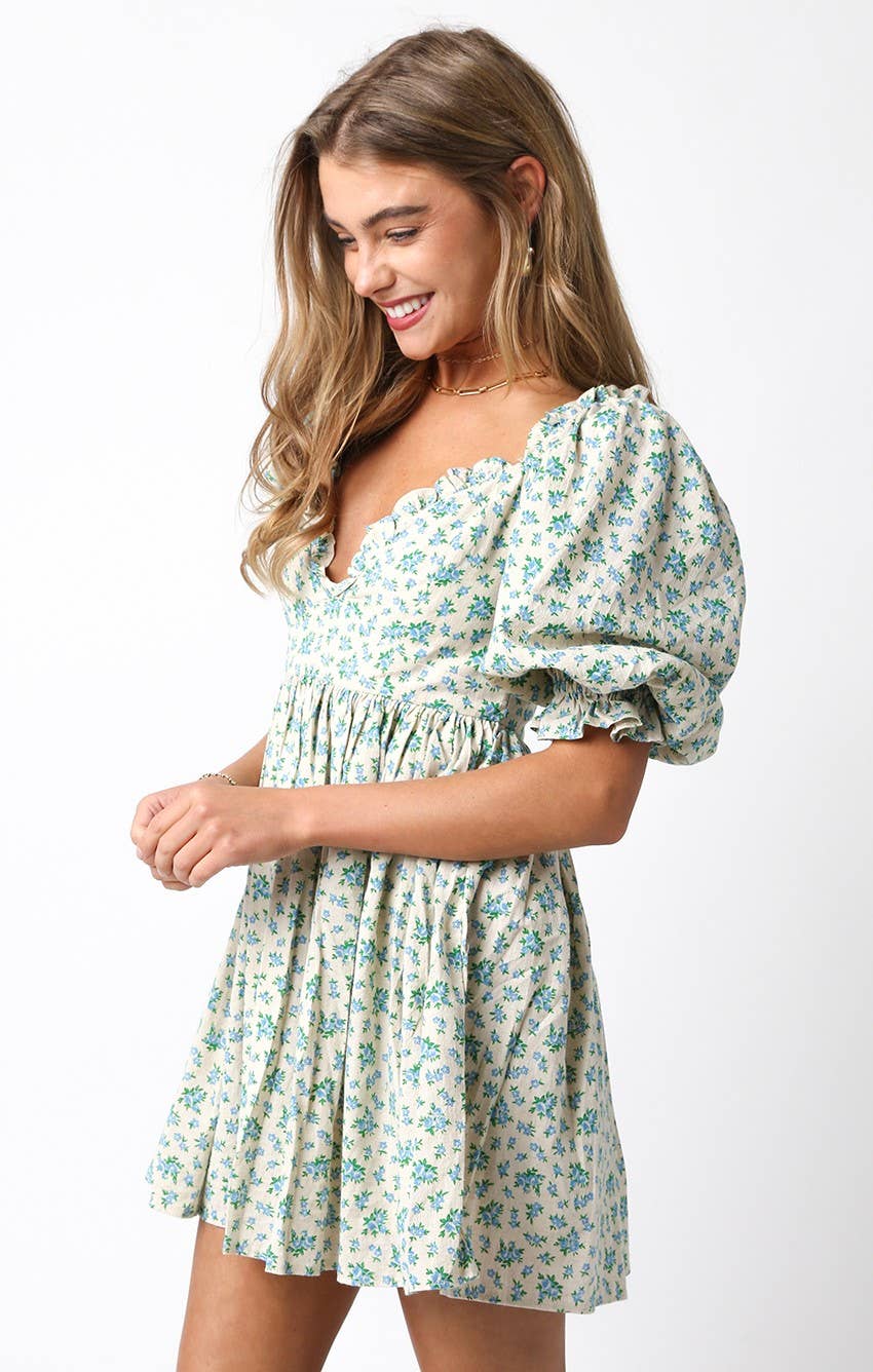 Olivaceous - Vente Robe – femme - Robe en lin Lorelei1