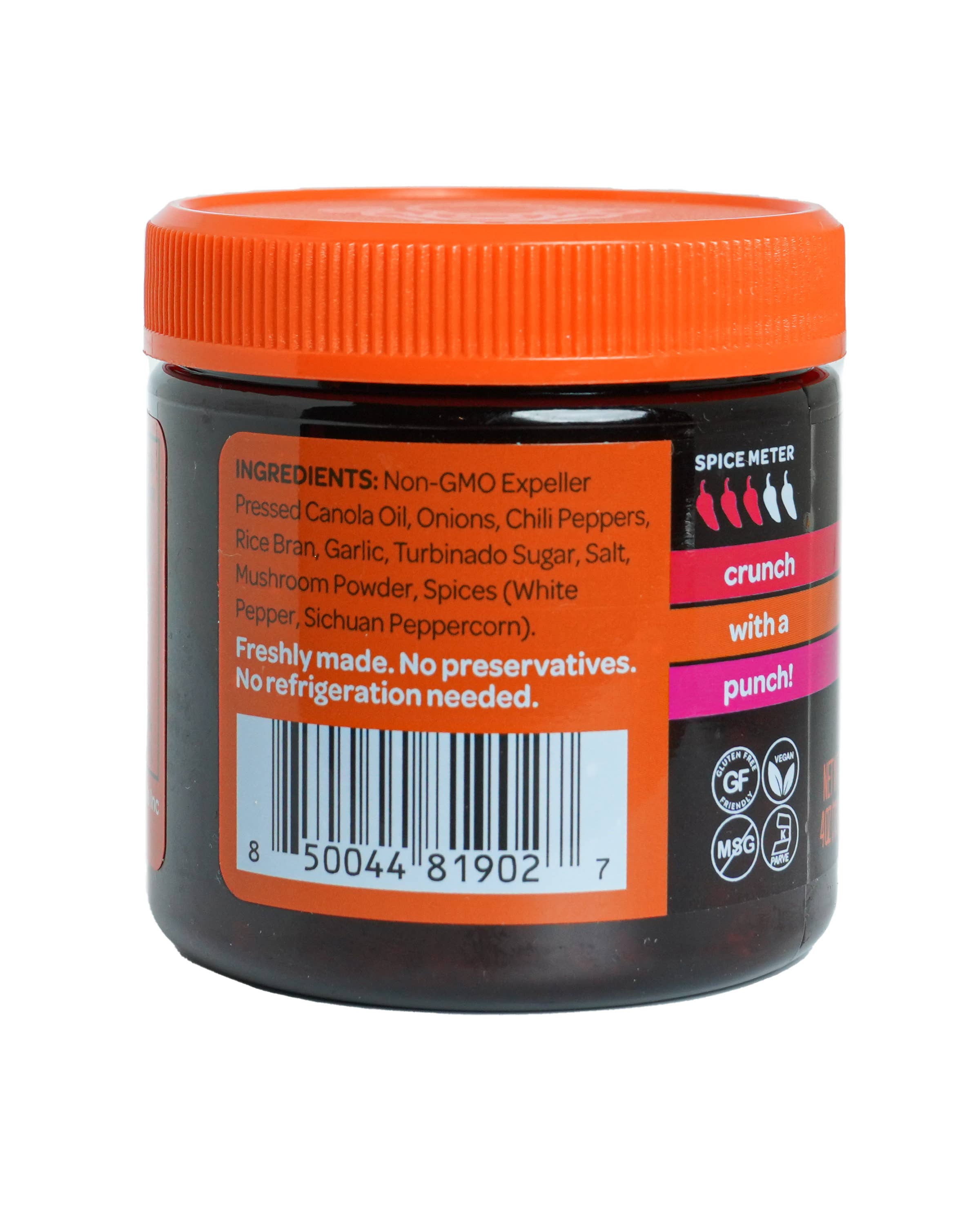 MR BING FOODS - Vente Pâtes de piment - Croustillant au chili épicé Mr Bing, 12/4 oz7