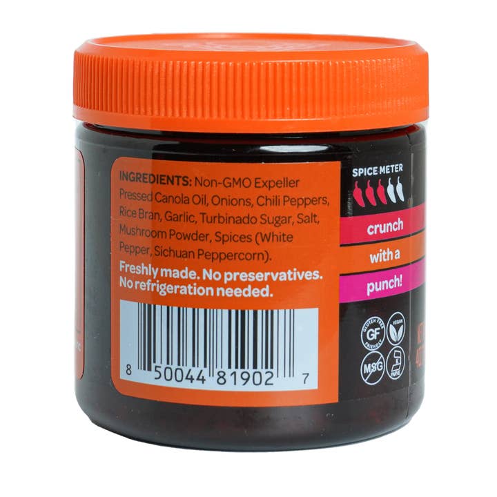 MR BING FOODS - Wholesale Chili Paste - Mr Bing Spicy Chili Crisp, 12/4 oz7