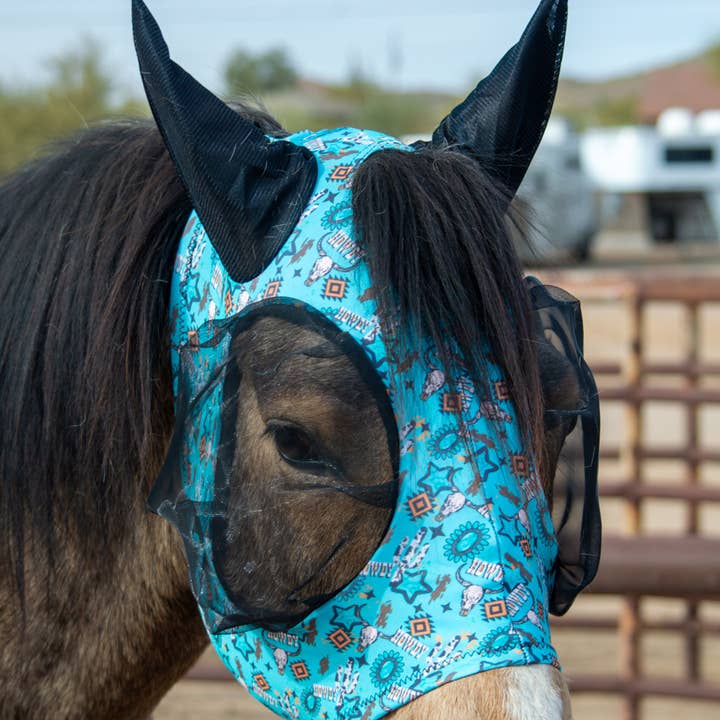 Schulz Equine - Wholesale Horseback Riding Gear - Lycra Fly Mask16