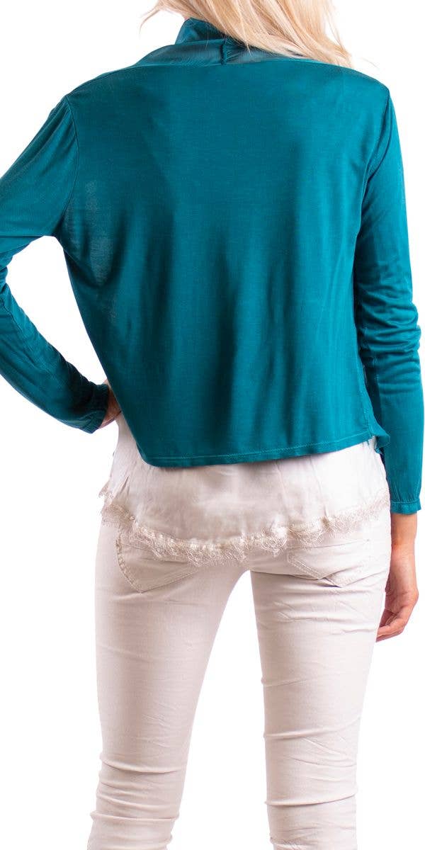 Gigi Moda - Wholesale Cardigan - Women's - Silk Front Cardigan28