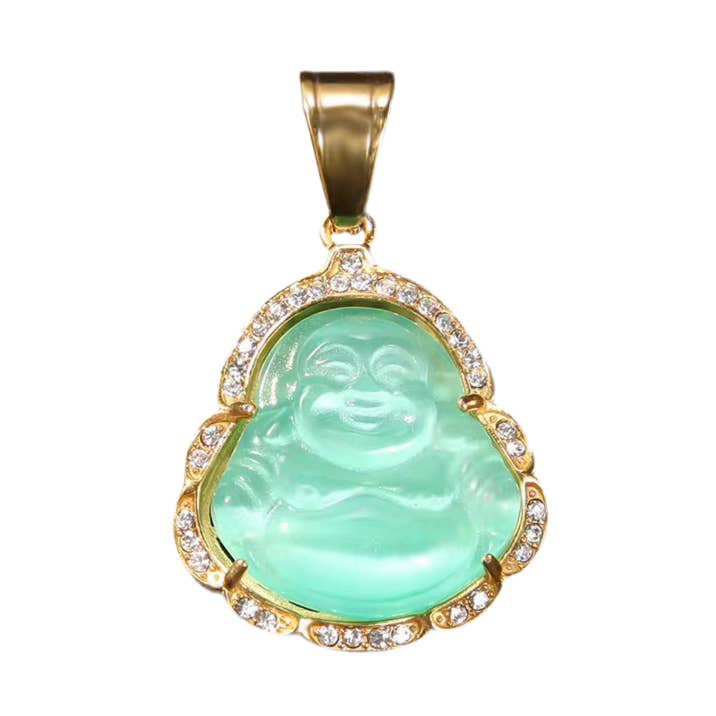 Mini Buddha necklace for wholesale by Glam Bar Bazaar