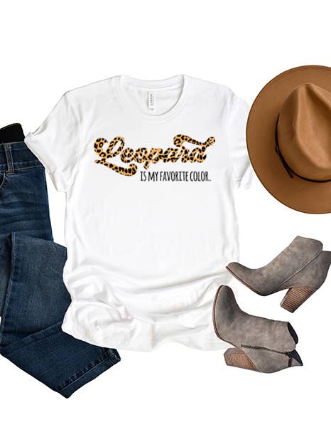 Leopard is My Favorite Color for wholesale by Wildberry Waves