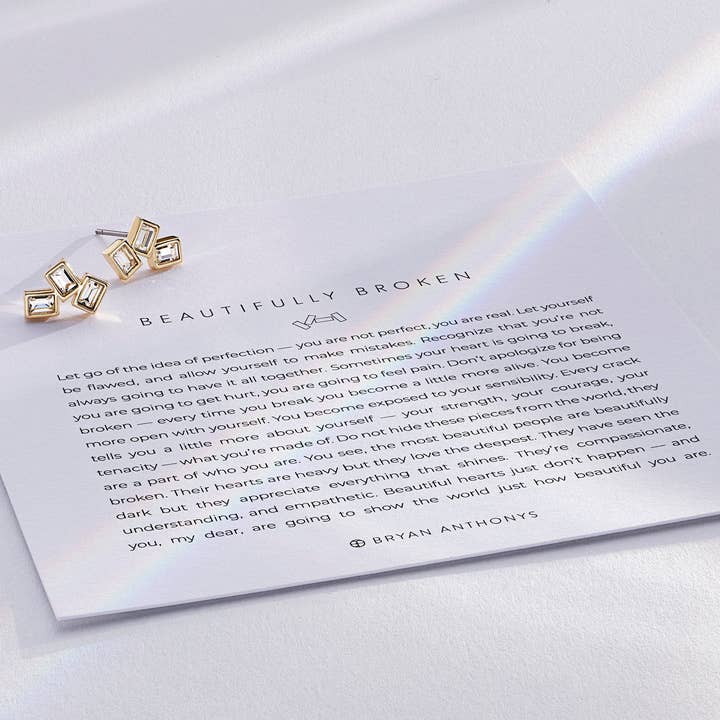 Bryan Anthonys - Vendita all'ingrosso Orecchini a bottone - Orecchini a bottone splendidamente rotti1