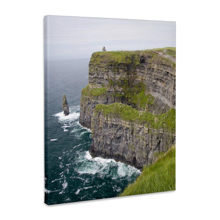 3dRose, Limerick, Ireland, Cliffs of Moher, Atlantic Ocean - EU15 MWR0006 - Micah Wright, Museum Grade Canvas Wrap for wholesale by 3dRose