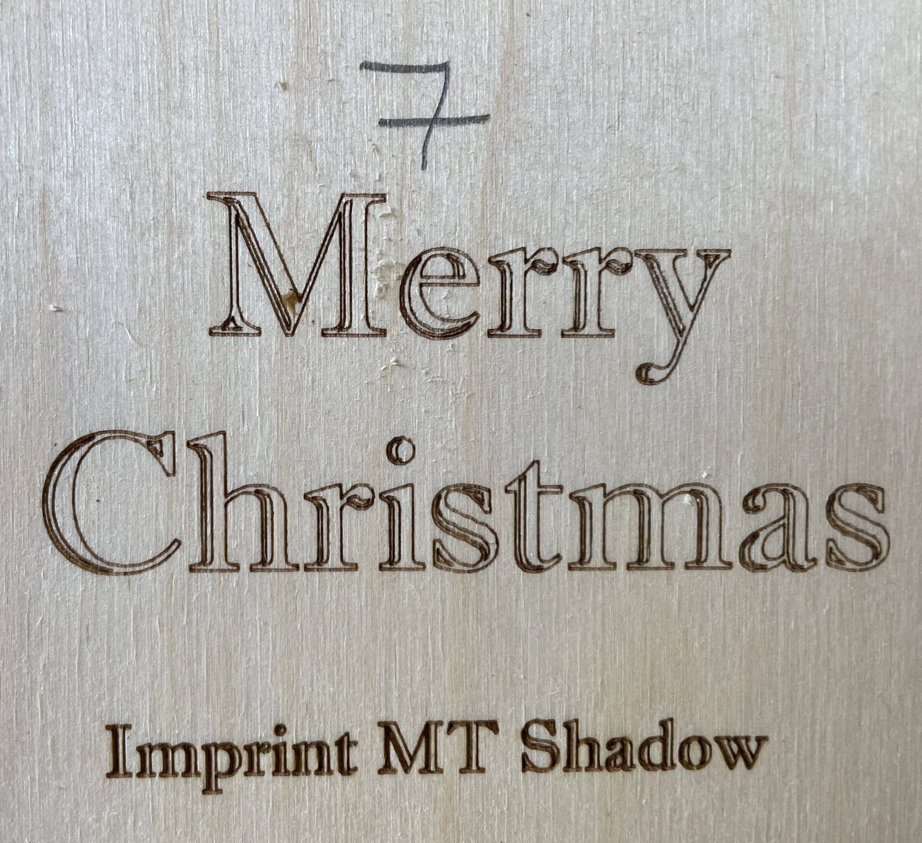 Moon Mountain Woods - Wholesale Sculpture - Door Harp 3WBCDEC Walnut border with decorative Cherry inlay12