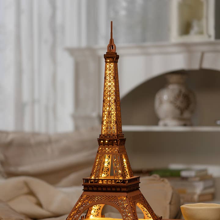 Robotime - Wholesale DIY Craft Kit - TGL01 Rolife Eiffel Tower DIY 3D Puzzle8