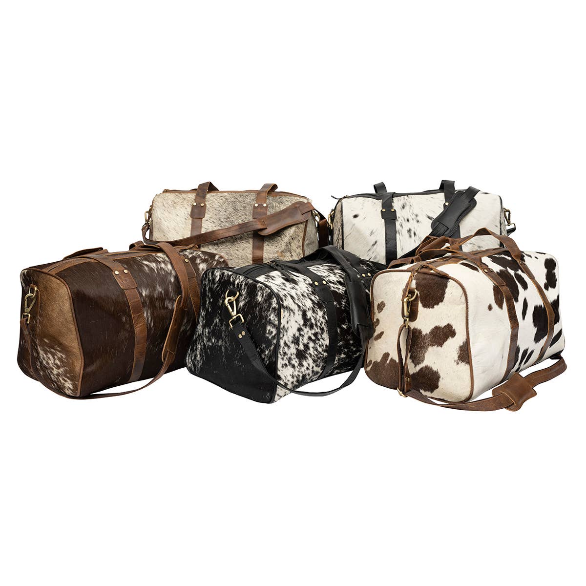 B.S. Trading Co - Wholesale Weekender Bag - Women's - Cowhide Duffle0