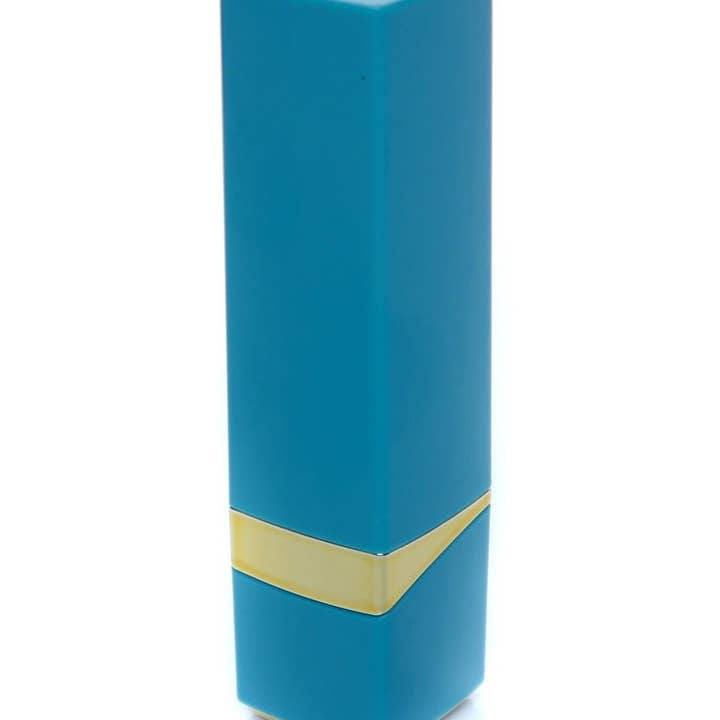 Kinky Pleasure - Wholesale Sex Toy - Bossoftoys - 22-00022 - Lipstick Vibrator - Rechargeable - Blue housing - Color box2