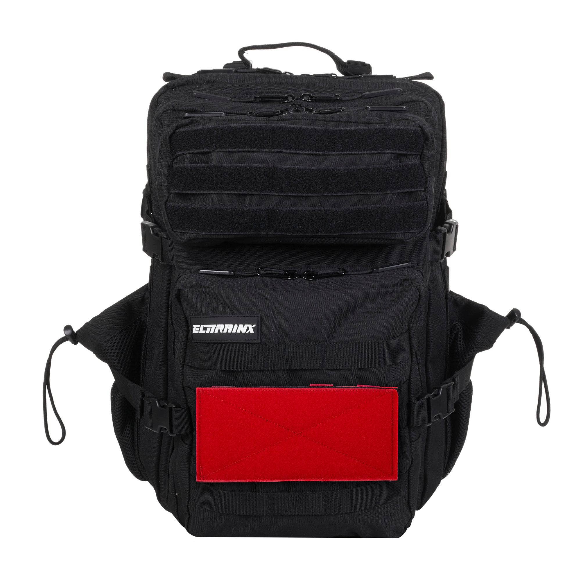 Elitex Training - Vente Écusson - Panneau Velcro pour Sacs à Dos V1 de 25L Rouge4