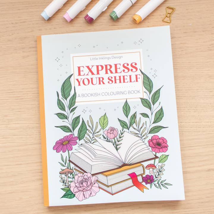 Little Inklings LTD - Wholesale Coloring Book - Adult - Express Your Shelf - Colouring Book