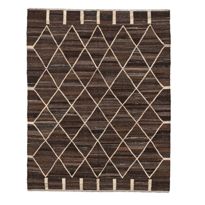 - (155 cm x 198 cm) Nieuw Turks Modern Design Kilim Tapijt voor wholesale door Rugtolia