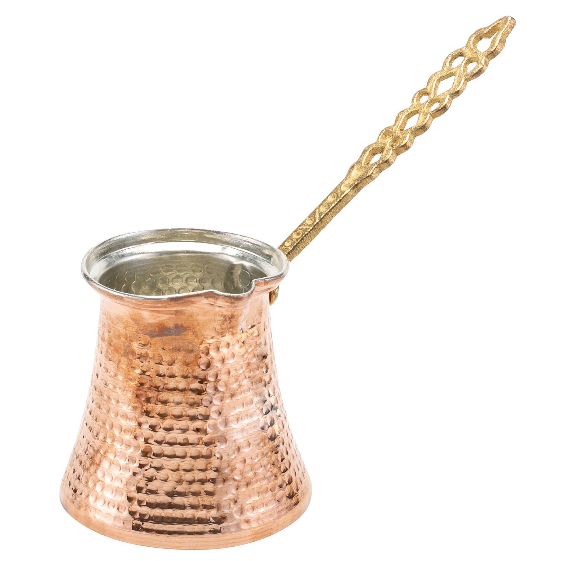 Comprar cafetera turca de cobre martillado a mano en línea • Gran