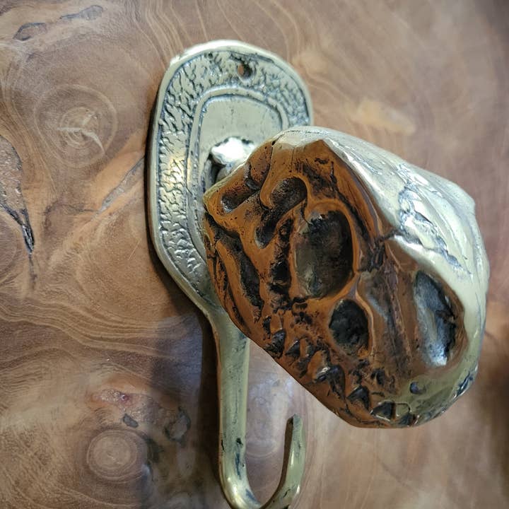 Ubud Glass - Wholesale Muurhaak - Dinosaur Skull haken2