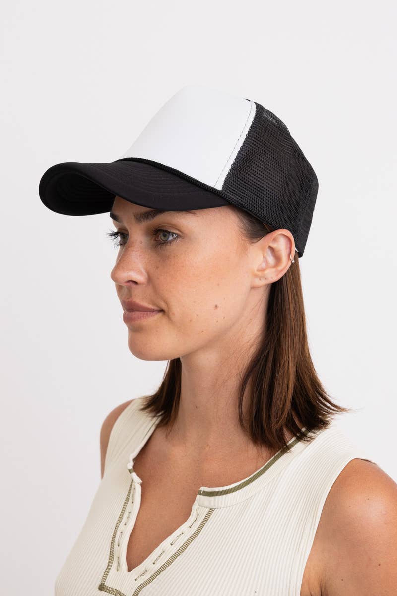 Leto Accessories - Wholesale Trucker Hat - Women's - Classic Mesh Foam Truckers Hat - High Quality4