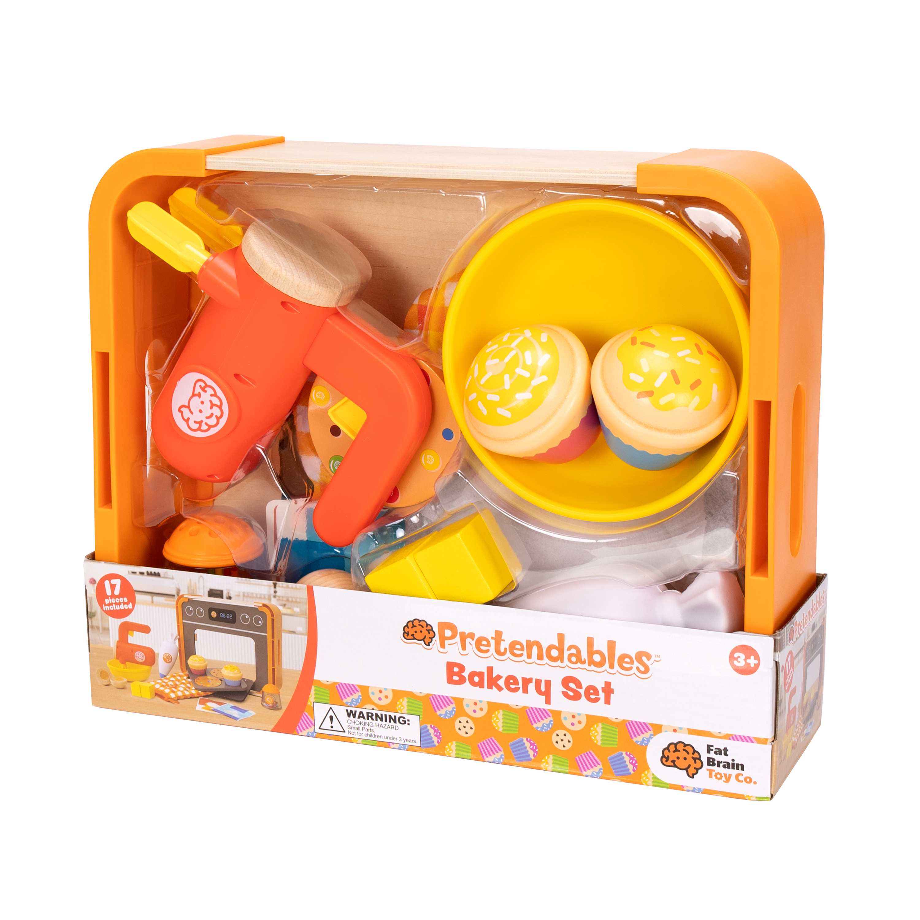 Fat Brain Toy Co. - Vente Lot de jouets – enfant - Set de boulangerie Pretendables2