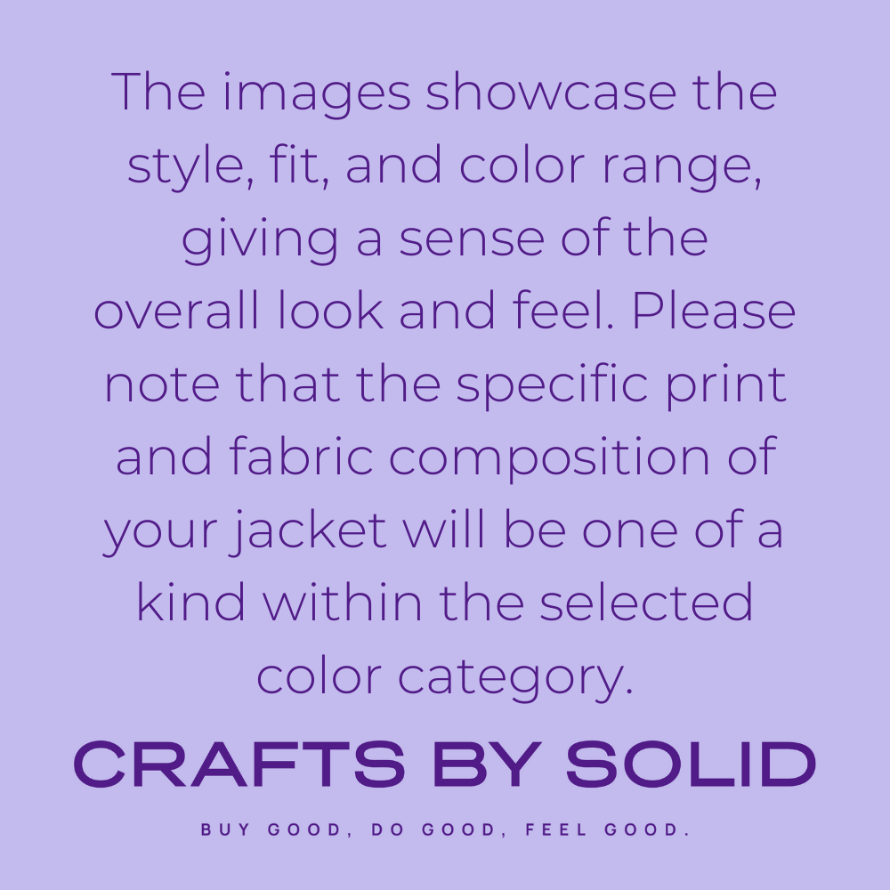 Crafts by Solid - Wholesale Jacket - Women's - Kantha Jacket - Pink & Purple - Short1