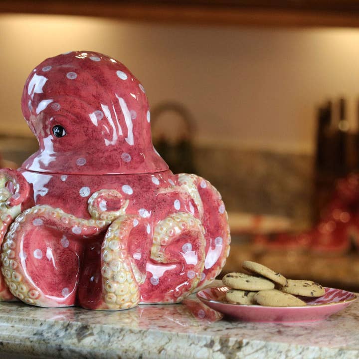 Blue Sky Clayworks – Großhandel Keksdosen – Octopus Keksdose1