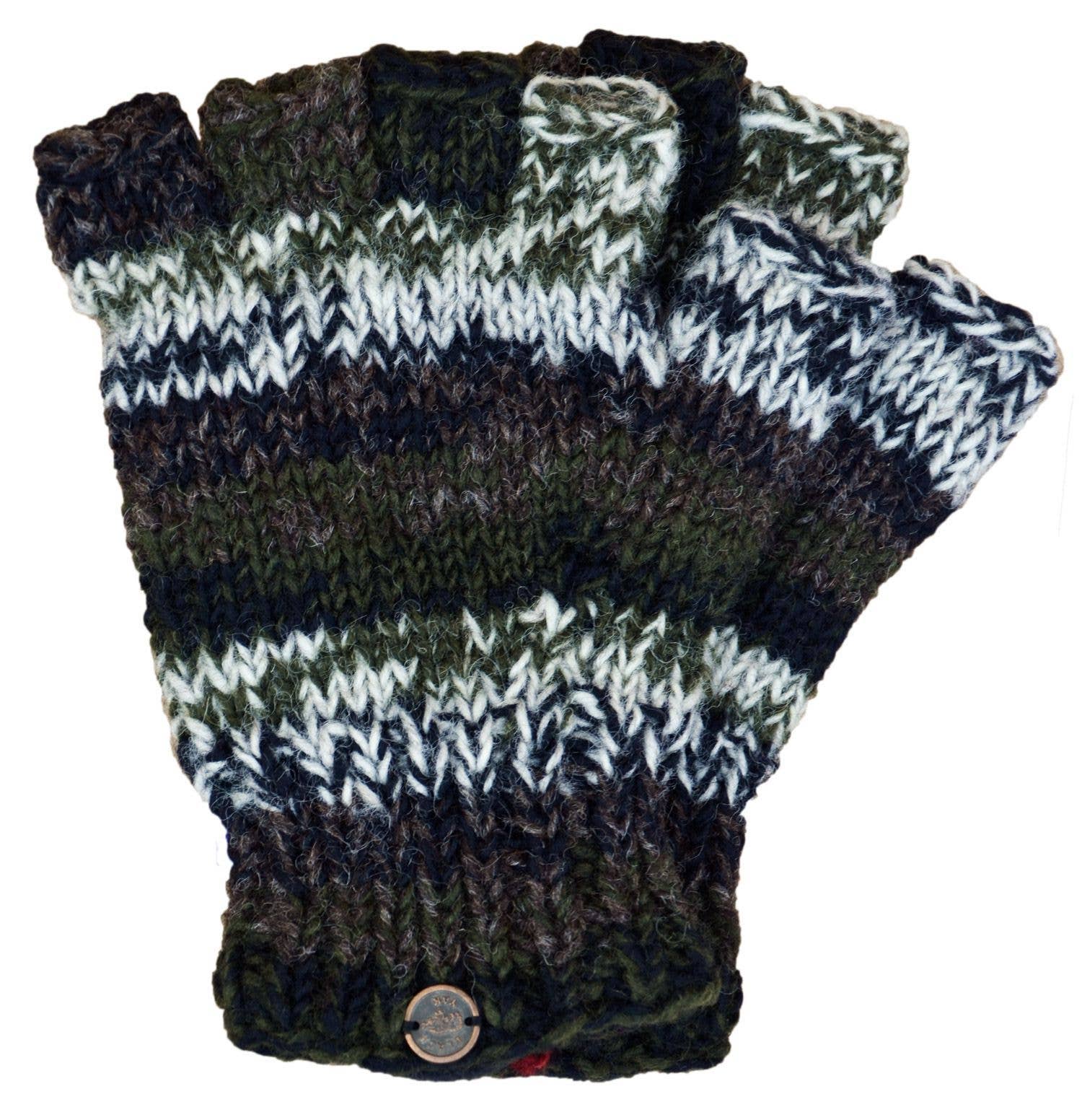 Black Yak Ltd – Engroshandel Handsker - Unisex – Fingerløse handsker i ren uld – Fair Trade12