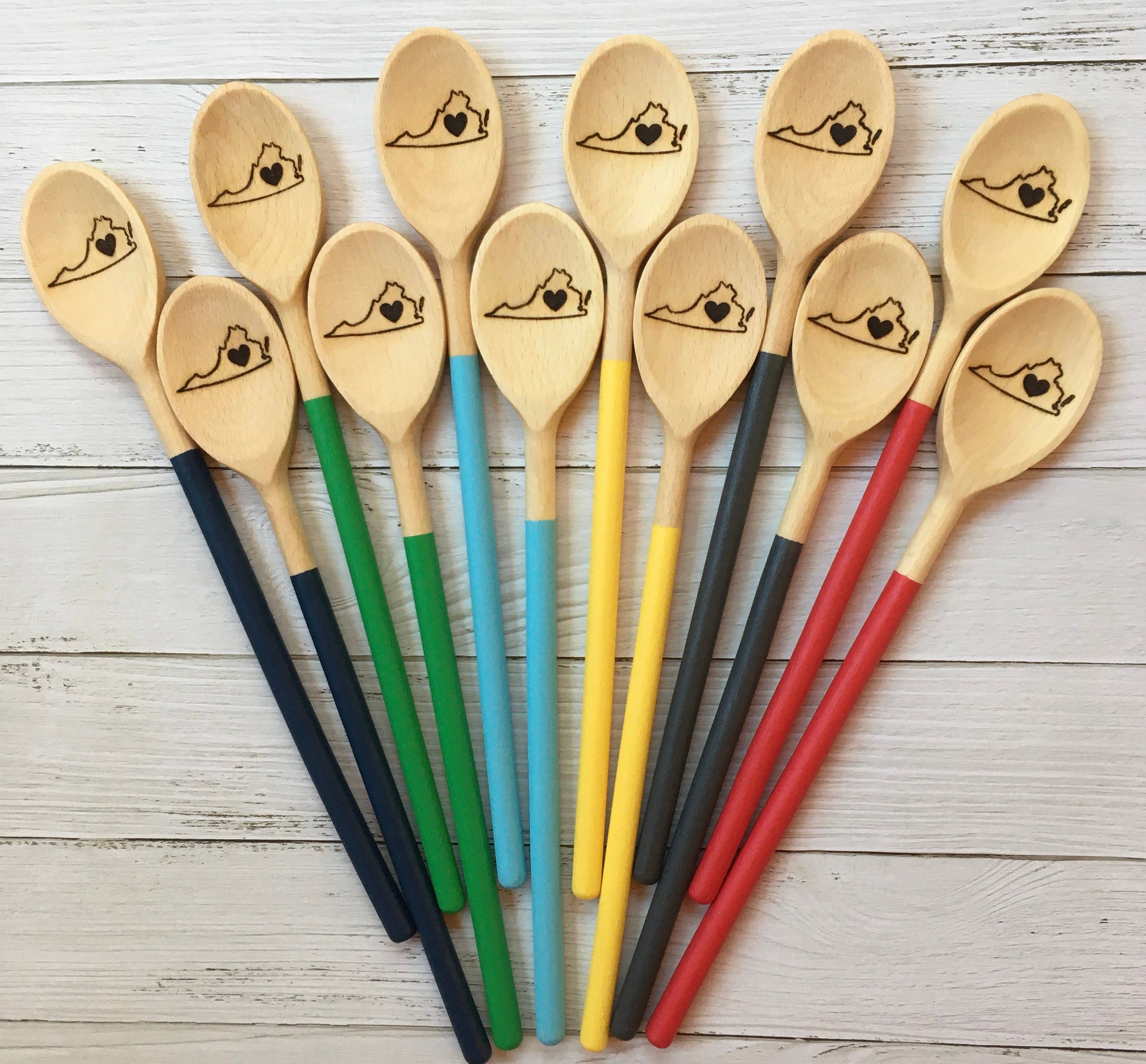 Embellish by Sandra - Wholesale Kitchen Spoon - State Wooden Spoons14