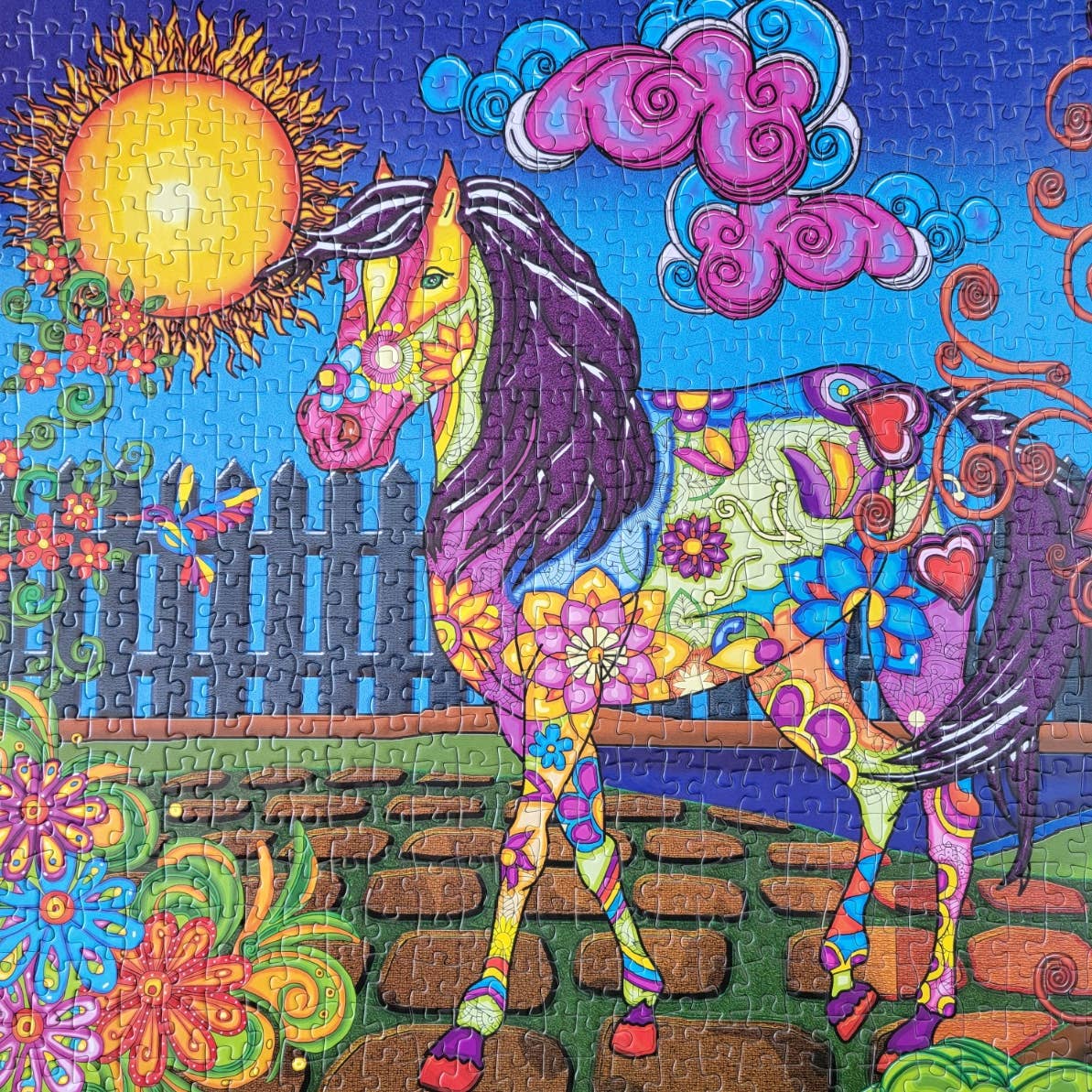 JaCaRou Puzzles Inc. - Wholesale Puzzle - Adult - Flower Garden 1000pcs Jigsaw Puzzle2