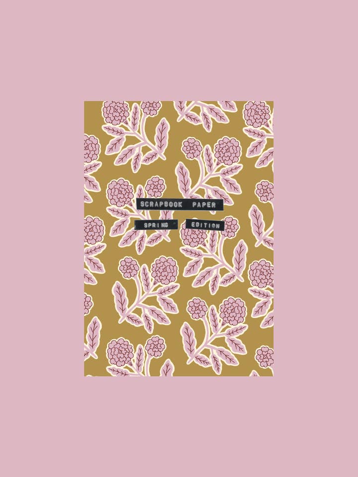 Papel de scrapbook - edição de primavera 🦋 por atacado de Nany Craft Shop