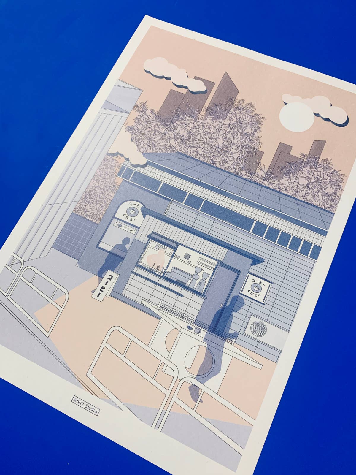 ANO Studio - Wholesale Art Print - A3 Kōhī art print 2