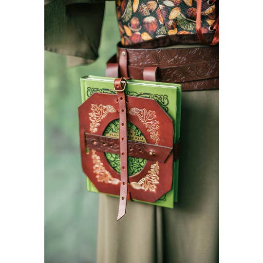 Costurero Real - Wholesale Boekenhouder/standaard - Boekhouder van leer - LARP boekentas - cadeau voor boekenliefhebbers1