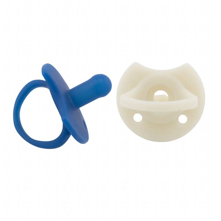 Classic Baby Pacifiers | NoseNook™ | Aviator | Glow | 2 Pack for wholesale by Lily Bean Pacifiers
