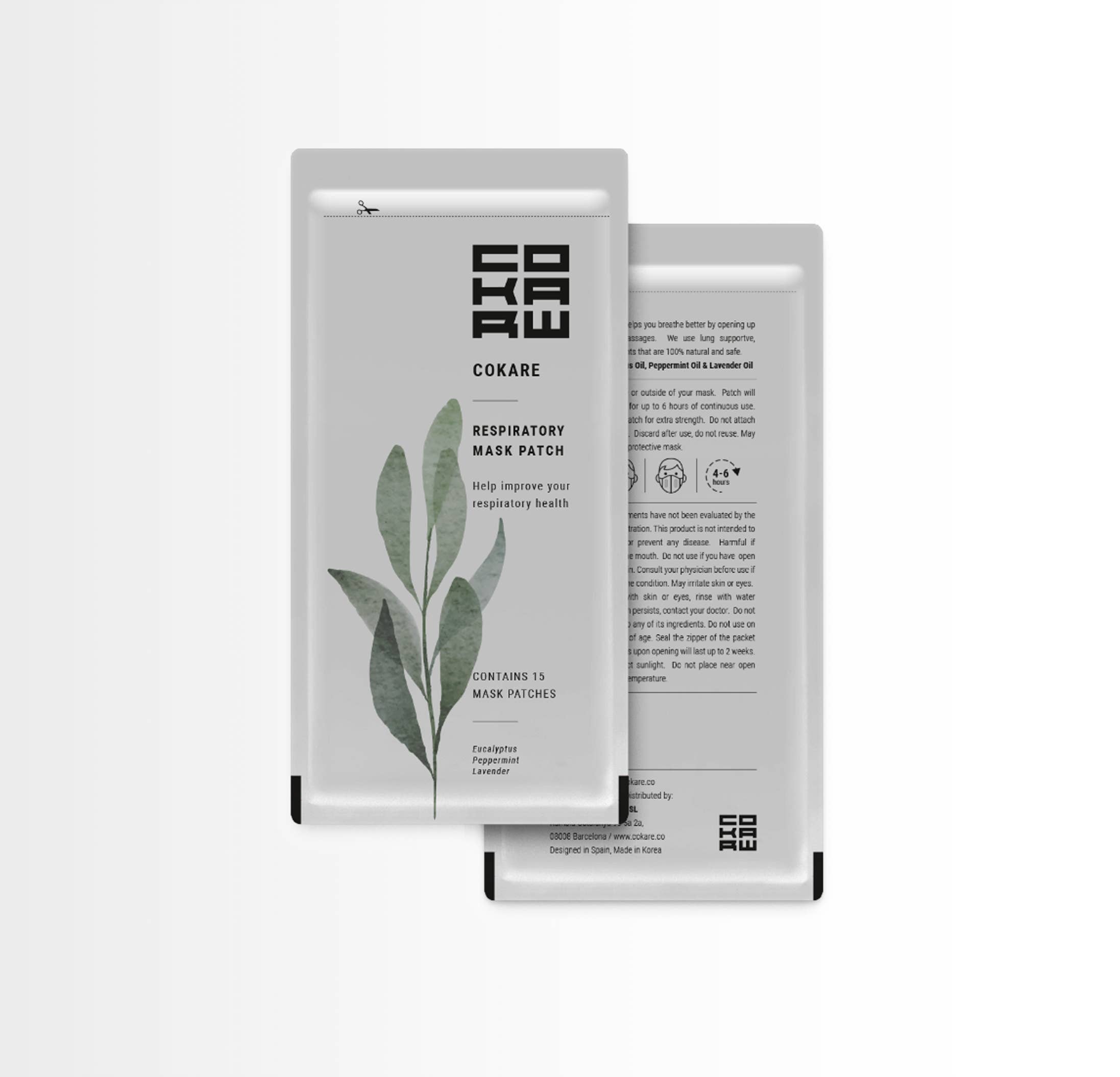 COKARE Conscious care - Wholesale Acne/Hydrocolloid Patch - Eucalyptus, Mint and Lavender scented mask patches