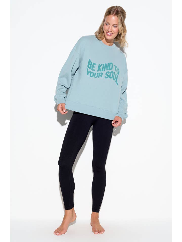 OASIS BLUE Kind Soul La Brea Crew for wholesale on Faire5