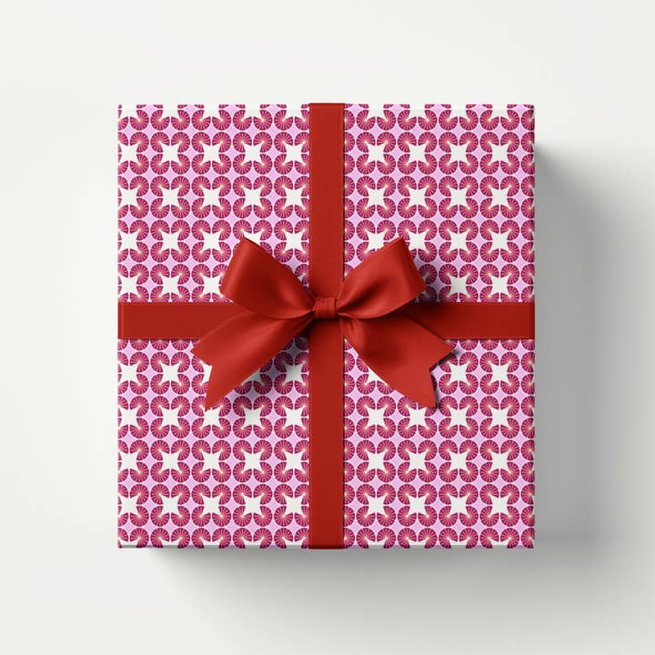 Starburst Wrapping Paper for wholesale by Lovely Print Co.