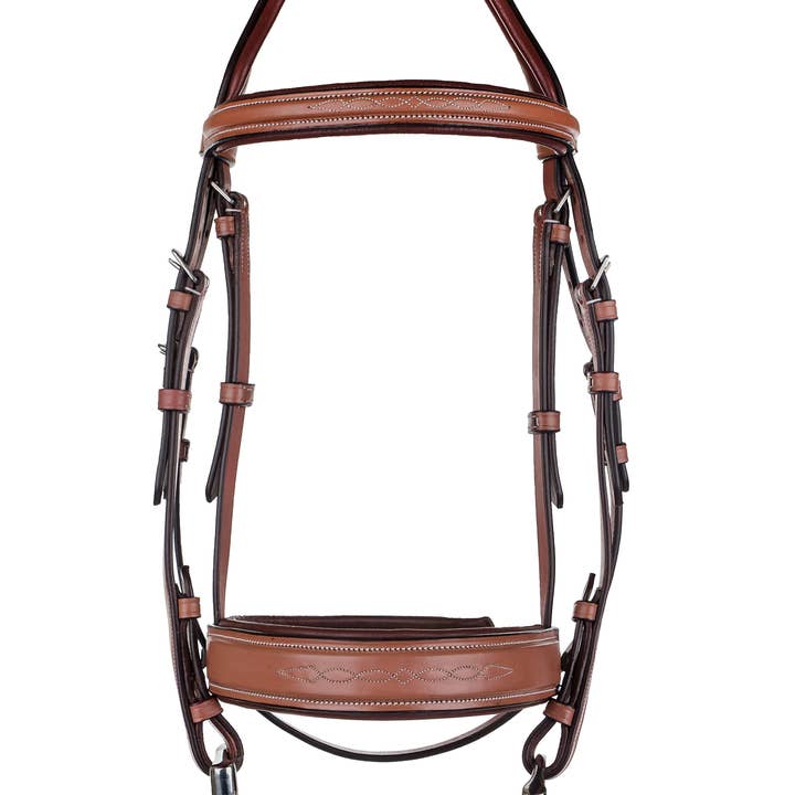 Henri de Rivel Fancy Stitched Bridle for wholesale by JPC Equestrian