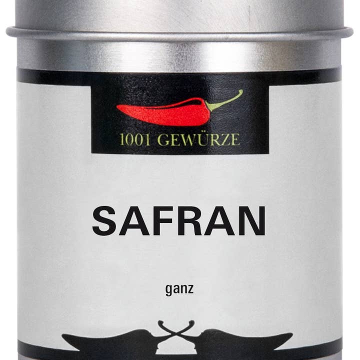 1001 Gewürze – Especiarias secas por atacado – Fios de açafrão, inteiros