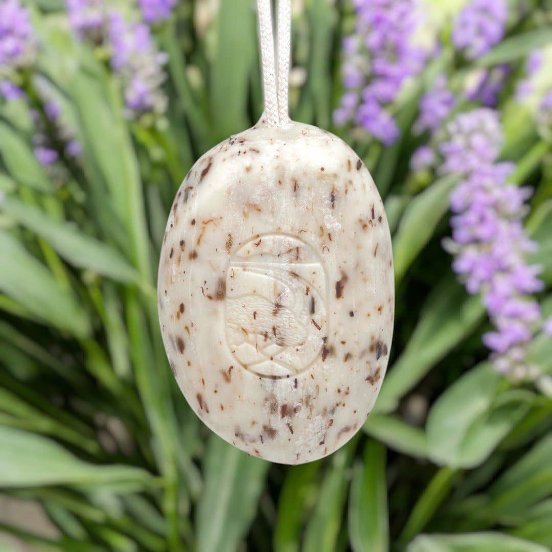 MAITRE SAVONITTO - Wholesale Bar Soap - Lavender flower pebble soap on a rope, 200g2