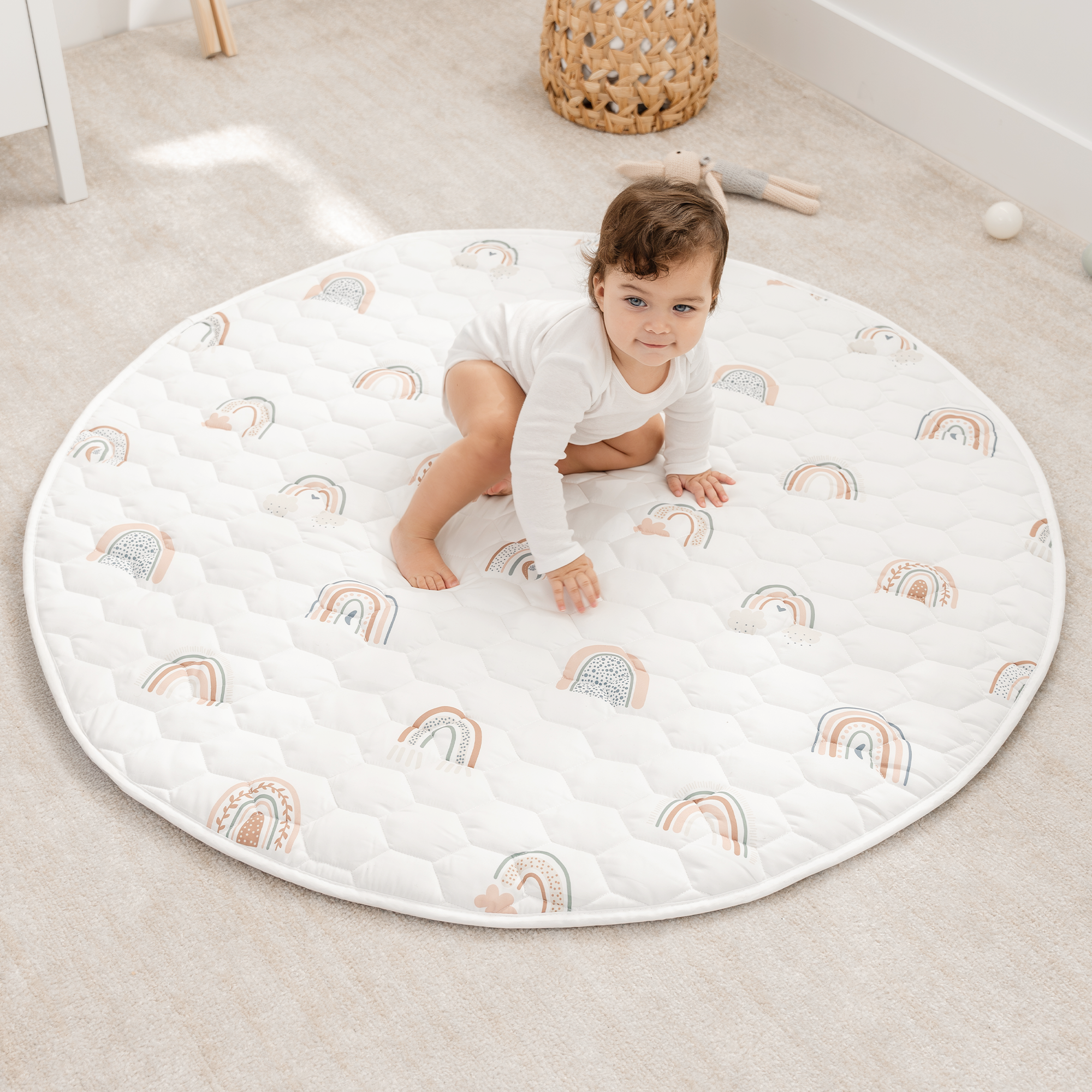 Comfy Cubs - Wholesale Play Mat - Kids & Baby - Premium Play Mat, Quilted Baby Mat for Floor by Comfy Cubs64