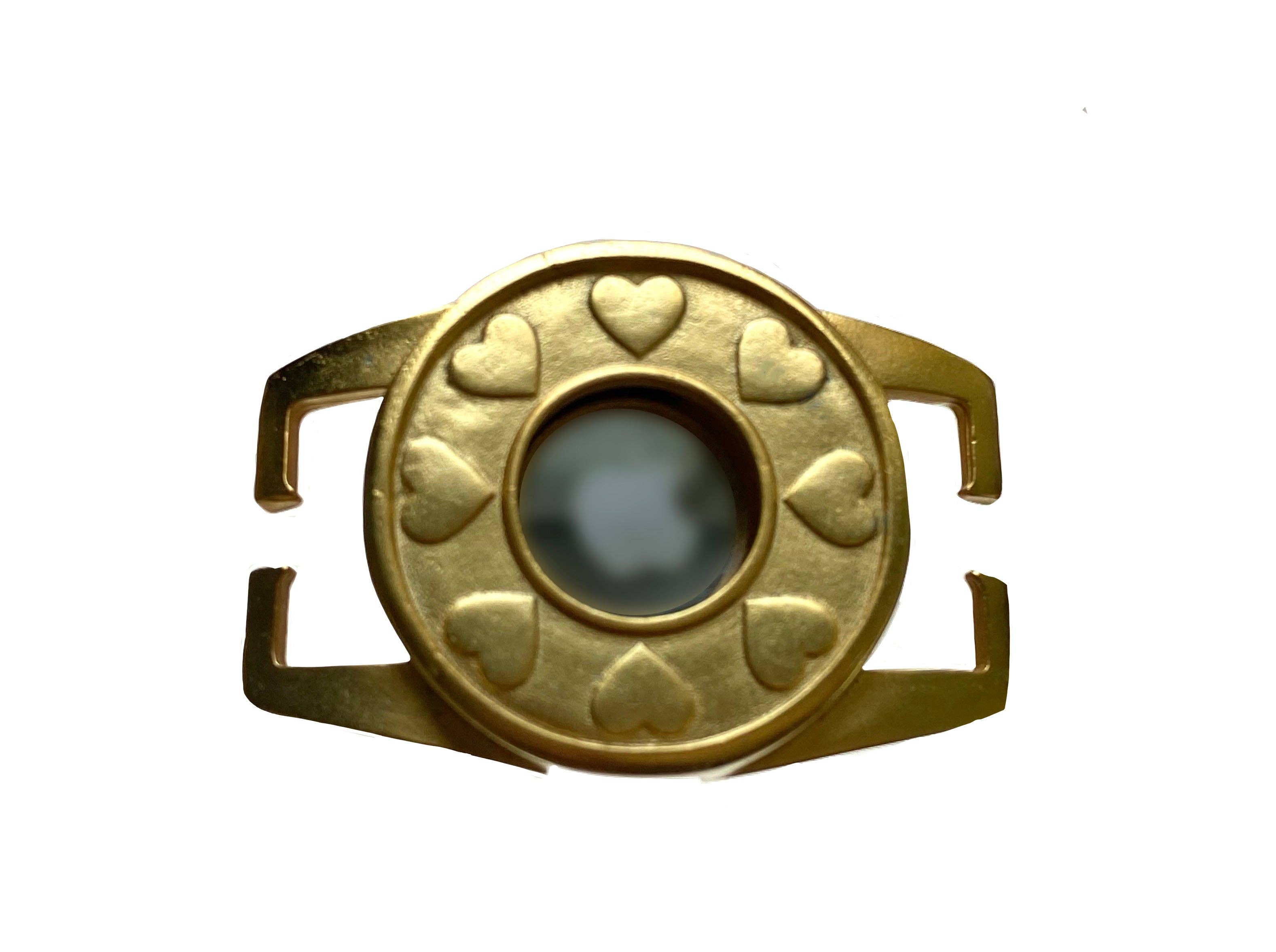 Norma Jean Designs - Wholesale Pet Collar Charm - Cat/Dog - Pet Collar Attachment for AirTags, Available in Gold or Silver, Heart or Paw1