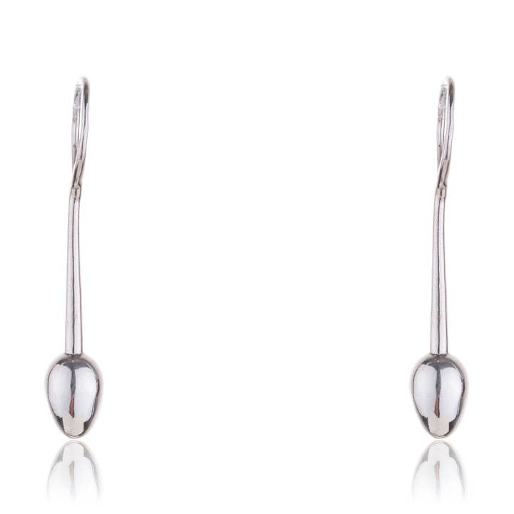 Lozen Earrings, Sterling Silver for wholesale by Suka Jewelry Store